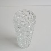Vintage Glass Vase by Pavel Pánek for Sklo Union Libochovice, 1970's.