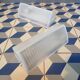 Paire d'appliques Holophane Prismopal