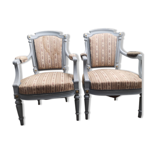 paire de fauteuils style