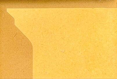 Art print by I. Rabuzin: "Naïve Landscape" Vintage 70s