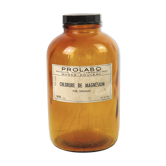Magnesium Chloride brown glass pharmacy bottle