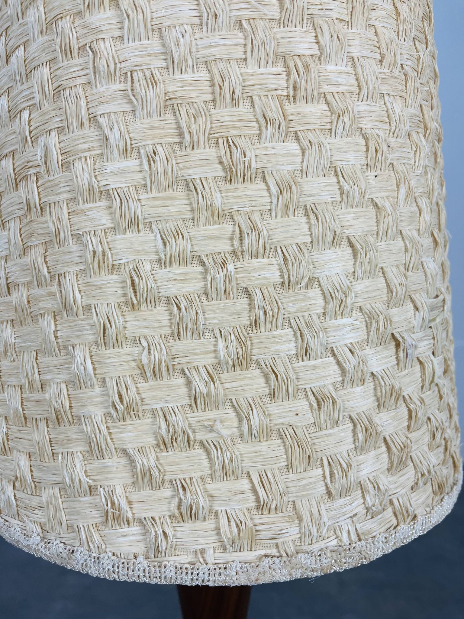 Scandinavian diabolo floor lamp in teak by Parker Knoll, 1960s