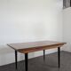Scandinavian table in rosewood
