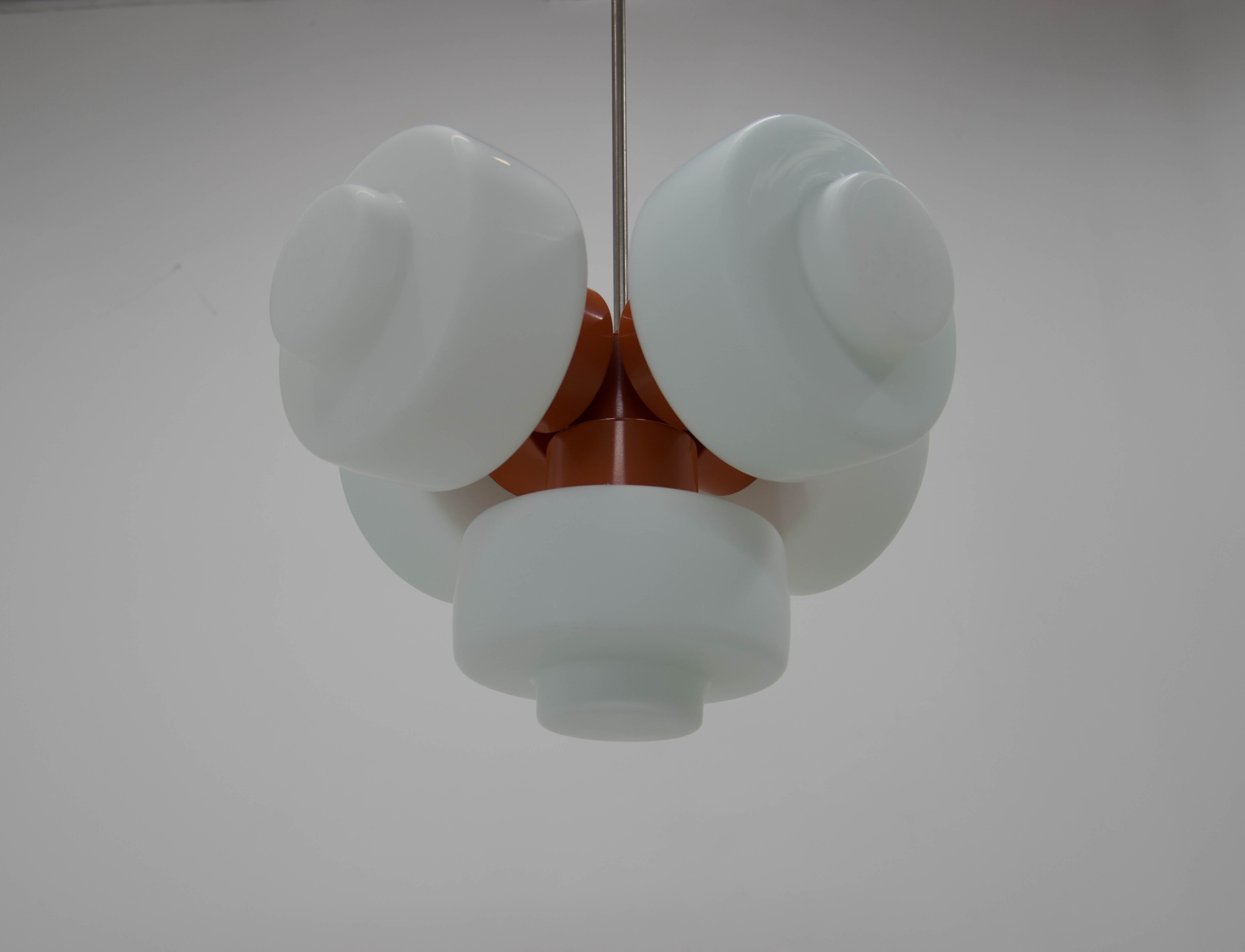 Midcentury chandelier, Napako, 1960