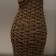 Porte-parapluie vintage en osier
