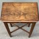 Bedside table of the 30s art deco solid wood.