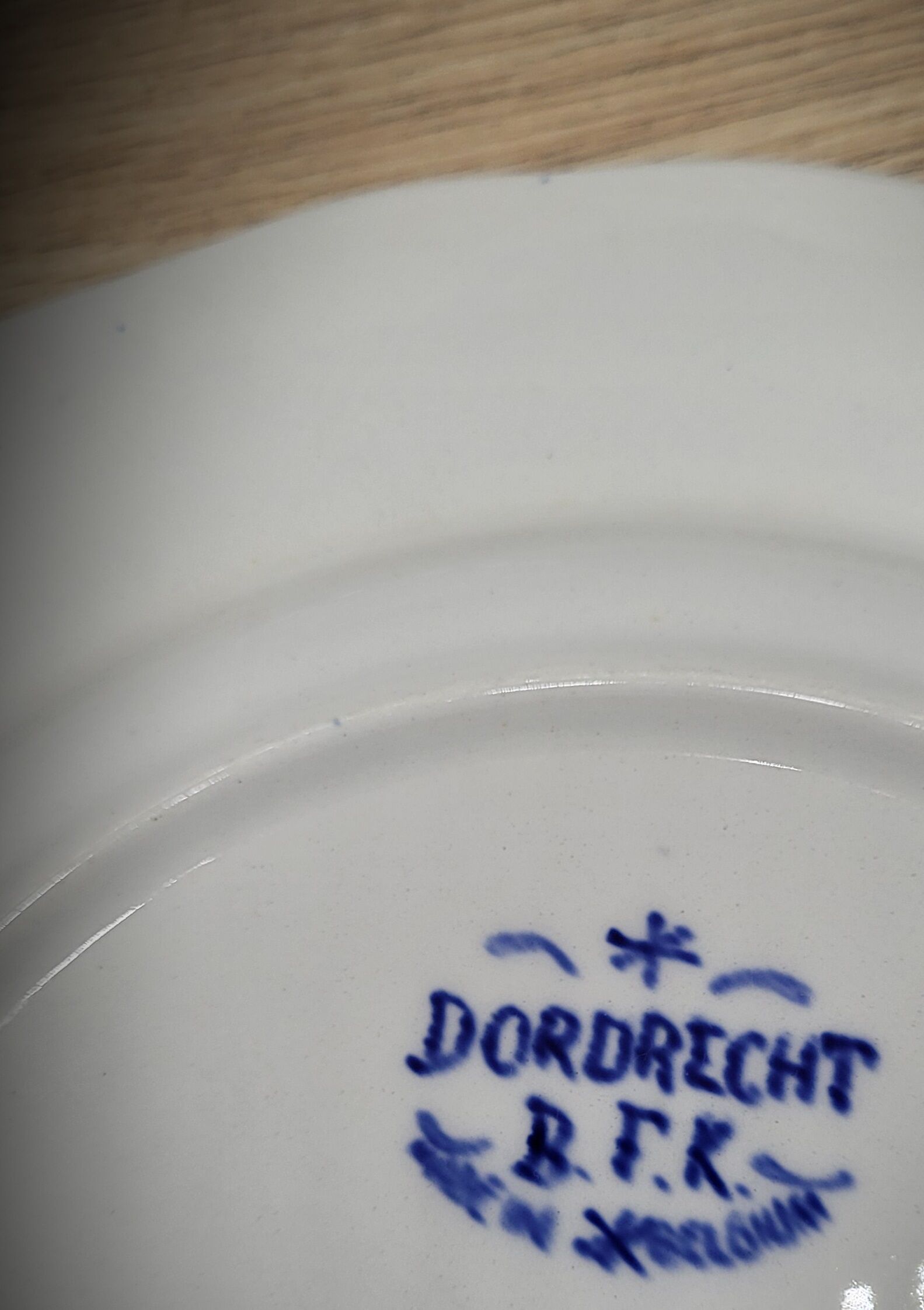 Set 4 plates Dordrecht BFK