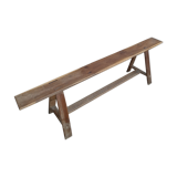 Long wooden bench 180cm