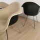 Ensemble de fauteuils DAX de Charles Eames pour Herman Miller