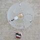 Suspension art nouveau style cacker in white frosted glass