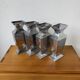 Set 4 vases en fonte d’aluminium