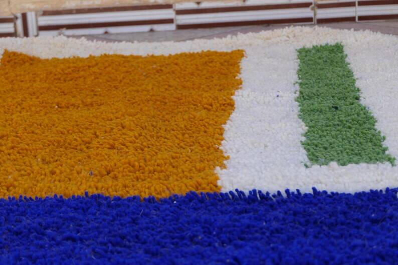 Handmade runner rug 300cm x 100cm