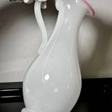 Opaline Pitcher Baccarat / Saint Louis 19th century