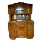 Art Nouveau furniture with top, marble top