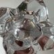 Vannes le Chatel crystal candle holder 1960