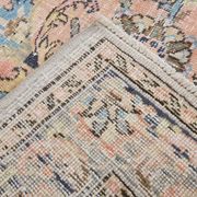 4x8 Pink & Navy Blue Vintage Rug 137x256Cm SK 6302