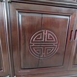 “Longevity” style Chinese rosewood sideboard