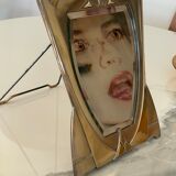 Art deco beveled table mirror, 40x30 cm