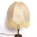 Pied de lampe bronze cannelé