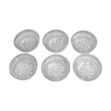 Coupelles en verre 2 lots de 6