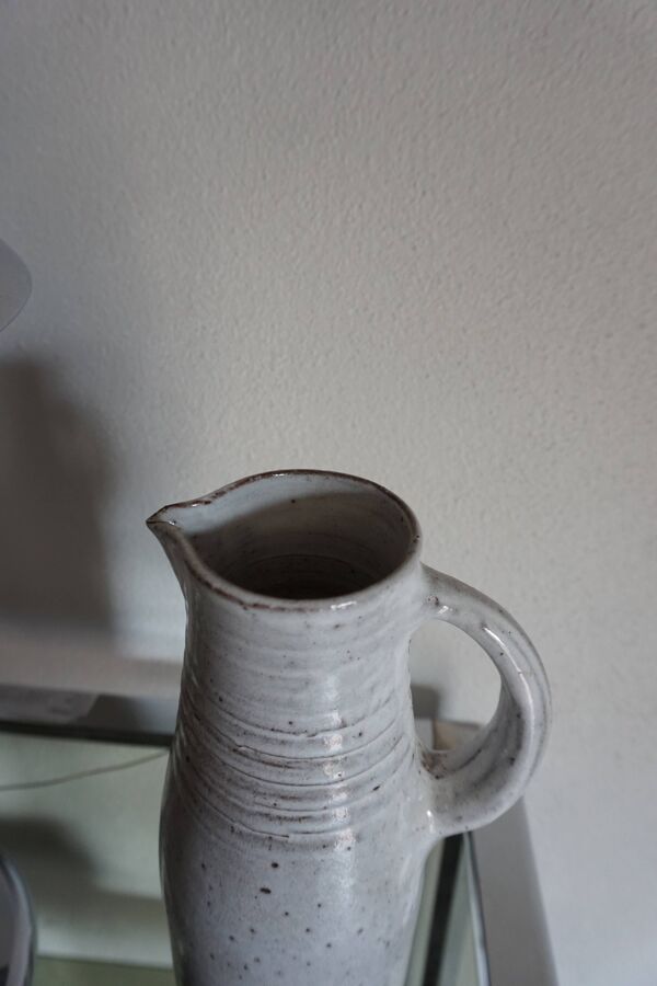 Pichet en grès émaillé Jeanne et Norbert Pierlot