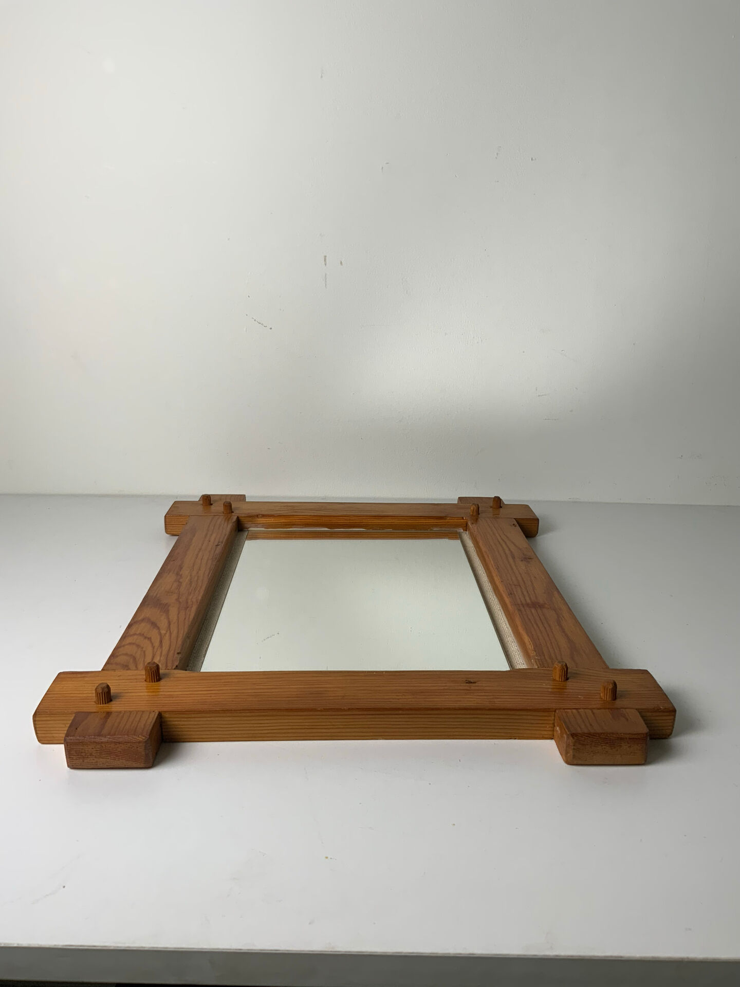 Brutalist mirror