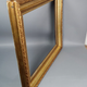 Frame nineteenth century wood stucco gilding gold leaf 70x62 cm, foliage 54x46 cm SB