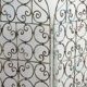 Wrought iron screen