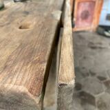 Small old wooden workbench