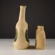 Pair of sculptural ceramic vases by Nikos Dazelidis, Greece, 1970s.