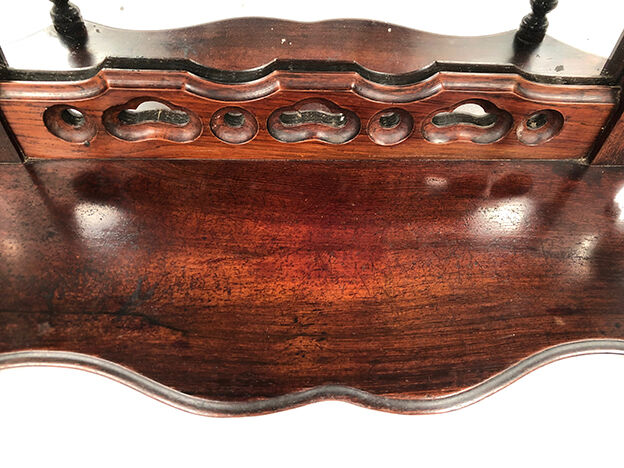 Napoleon III wall mount veined mahogany or violet wood