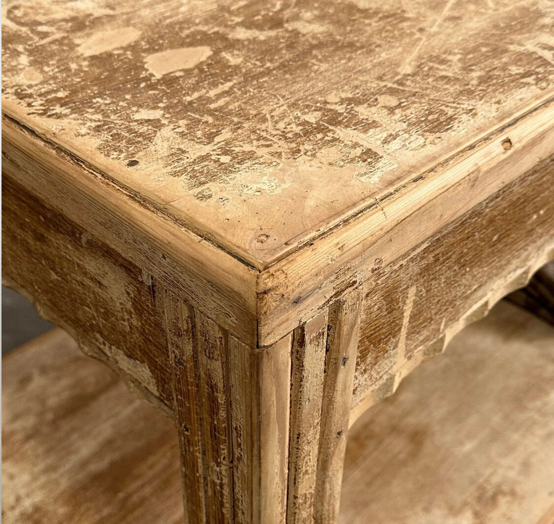 Painted draper table