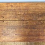 Antique solid wood bistro table