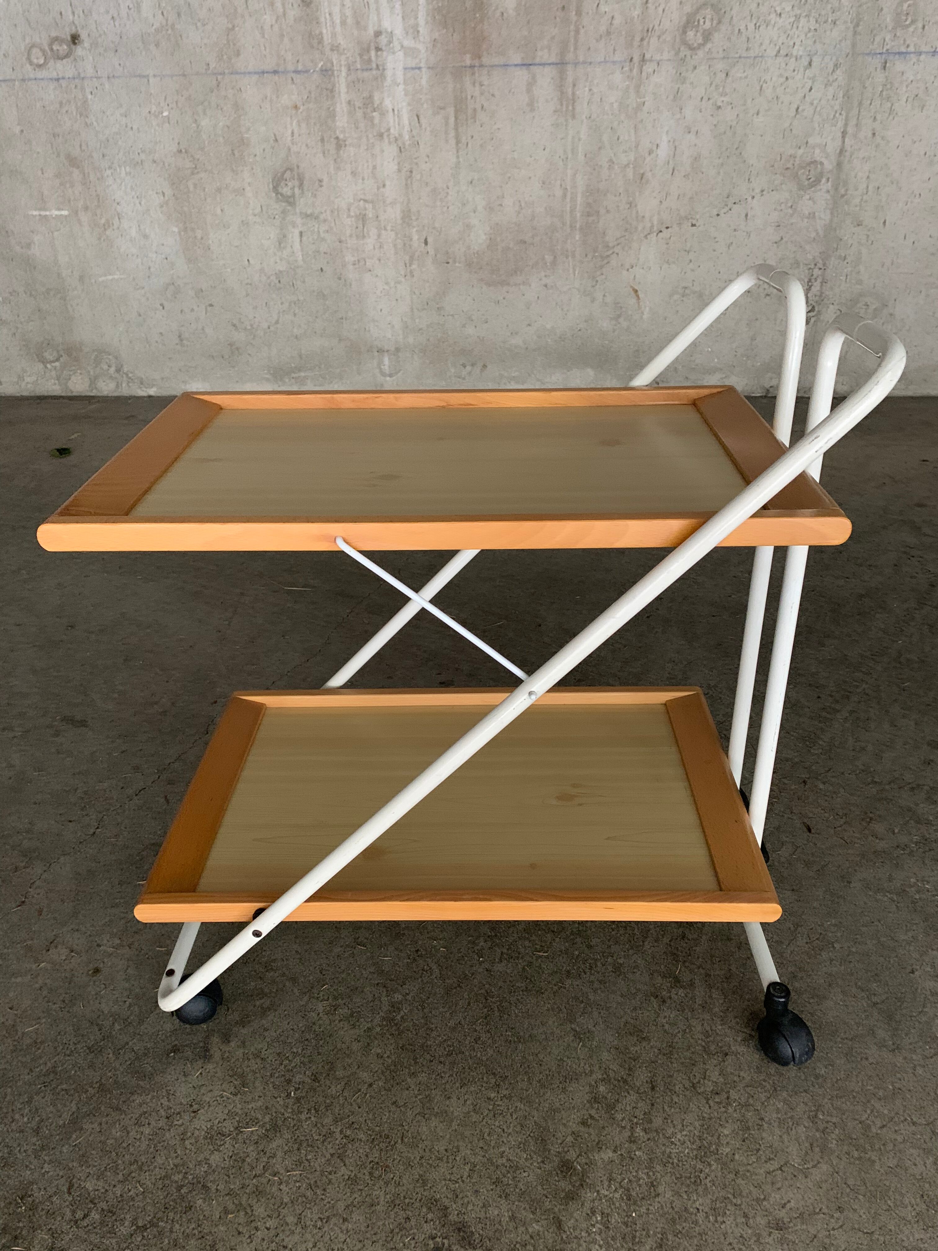 Vintage rolling table service