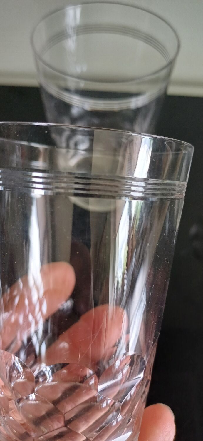 Baccarat crystal glass model Chauny