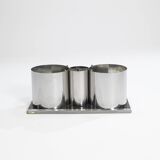 Table basse et bar futuristes par Ludovico Acerbis pour Domustil, Italie, 19