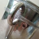 Champagne bucket in silver metal Early XX