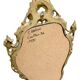 Baroque wooden mirror from the period