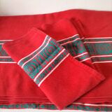 Vintage Basque tablecloth and 12 napkins