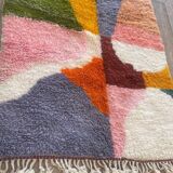 Tapis en laine pure fait main traditionnelle taille 150 x 250 cm