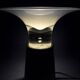 Vistosi - Leather and glass lamp circa 1970