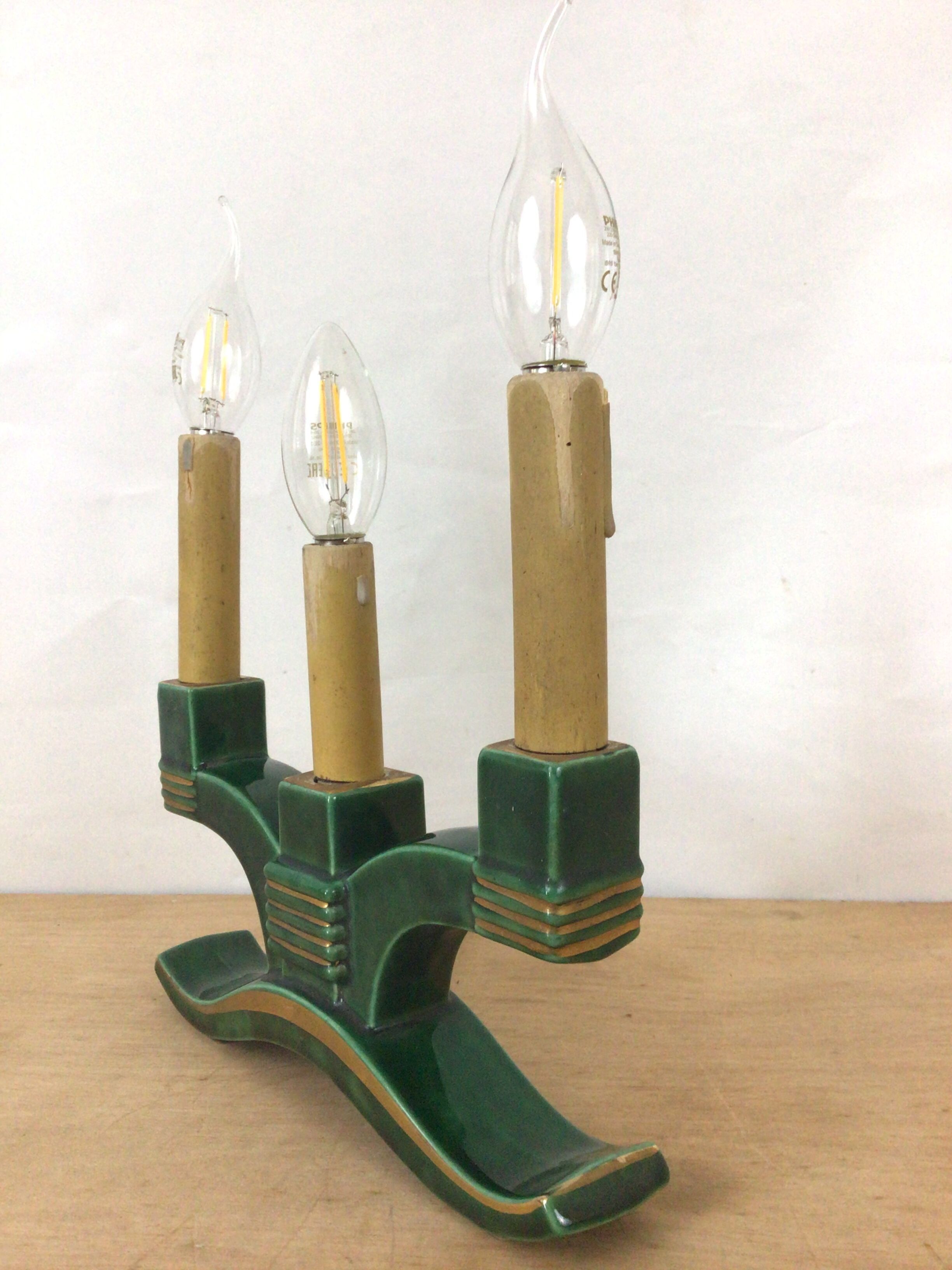 Candlestick lamp Art deco