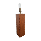 Wooden lamp foot