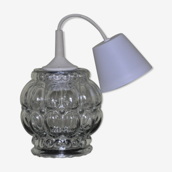 Vintage glass pendant lamp