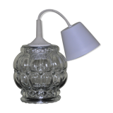 Vintage glass pendant lamp