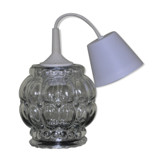 Vintage glass pendant lamp