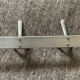 Vintage aluminum coat rack