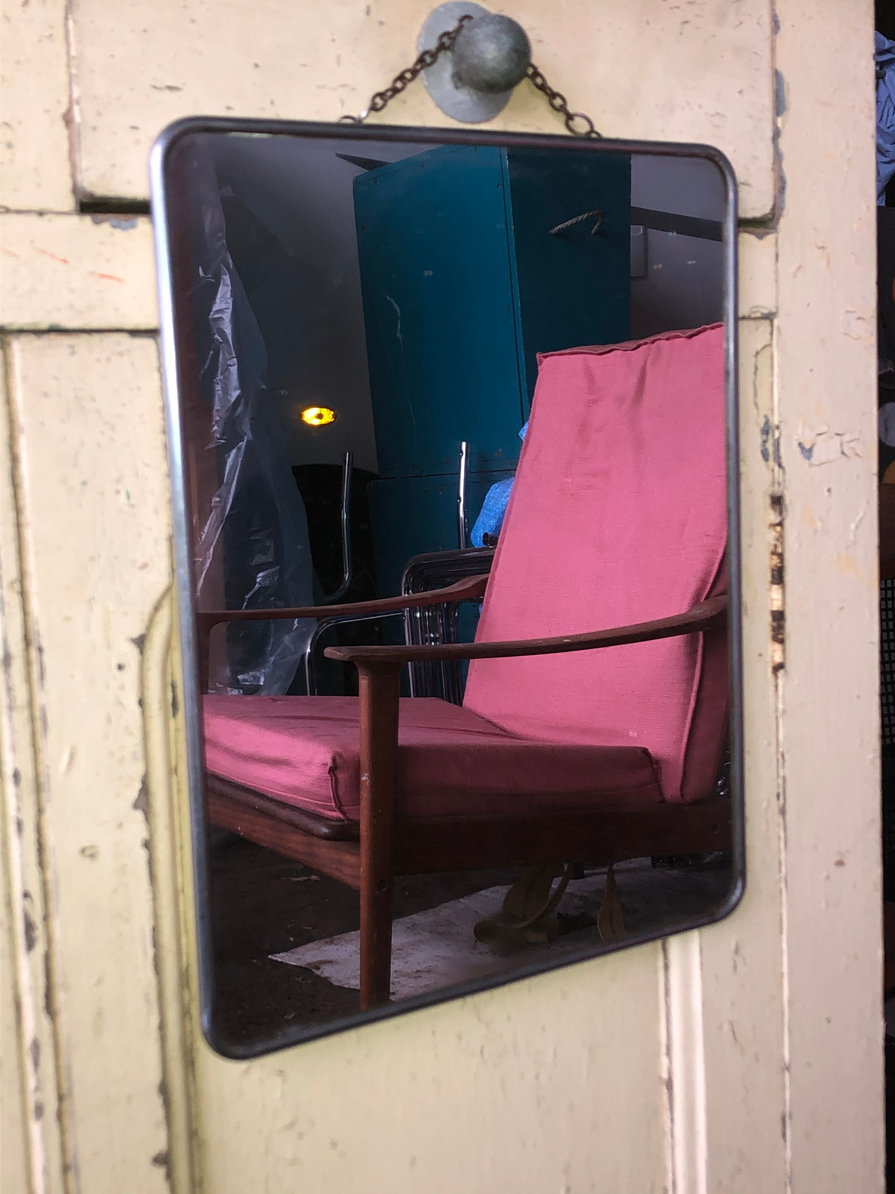 Barber mirror 24 x 30cm