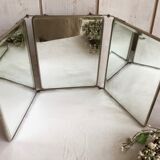 Large triptych mirror