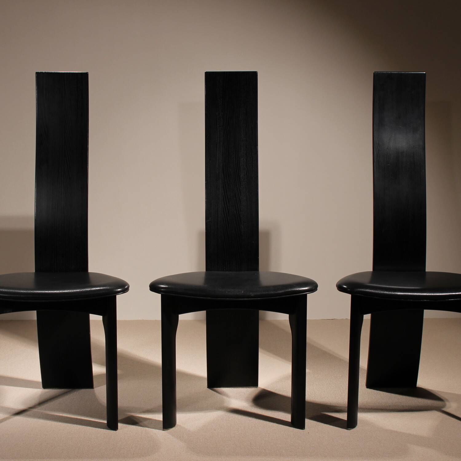Four Sculptural ‚Iris‘ Chairs by Bob van den Berghe for Tranekaer